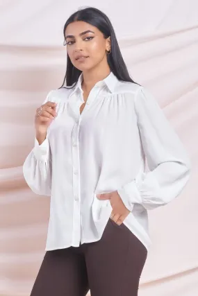 White Oversized Shirt