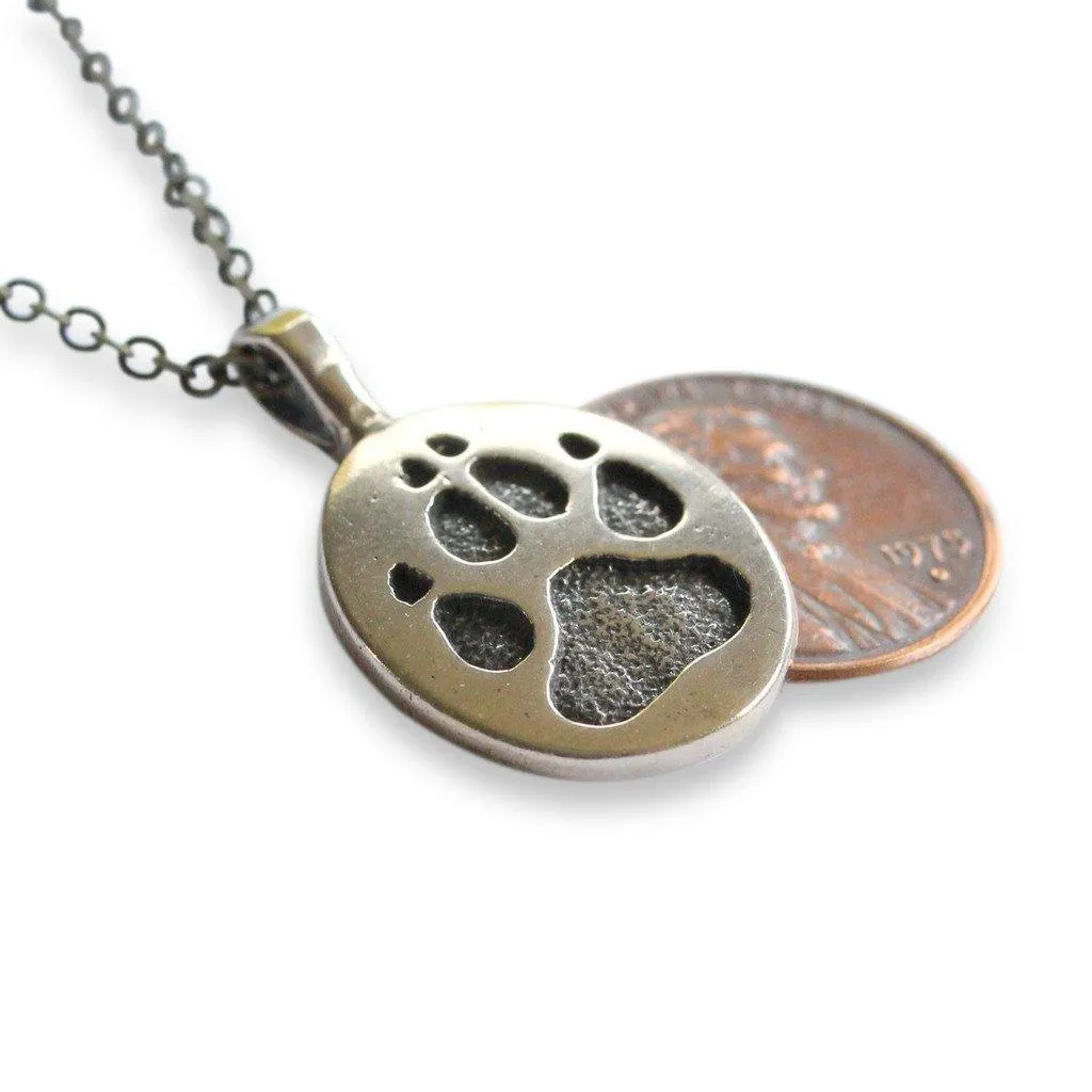 Wolf Track Pendant