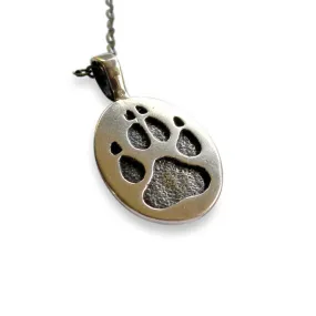 Wolf Track Pendant