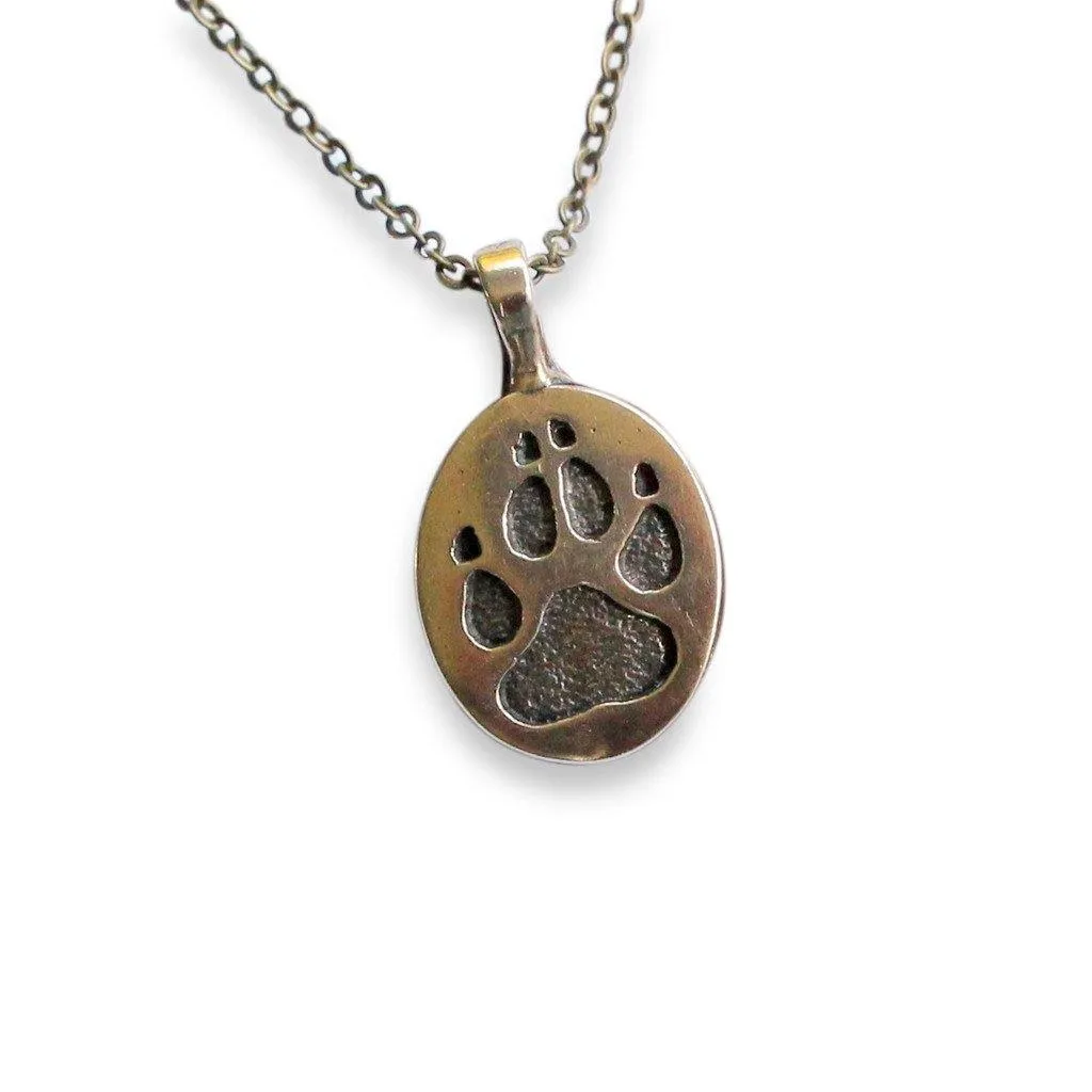 Wolf Track Pendant