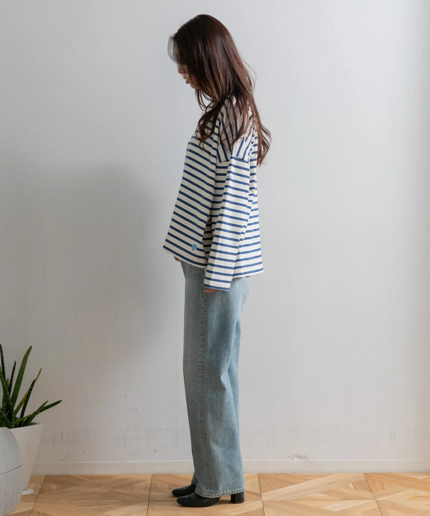 【WOMEN】YANUK ボーイズストレート LEA  TVS Trick Denim