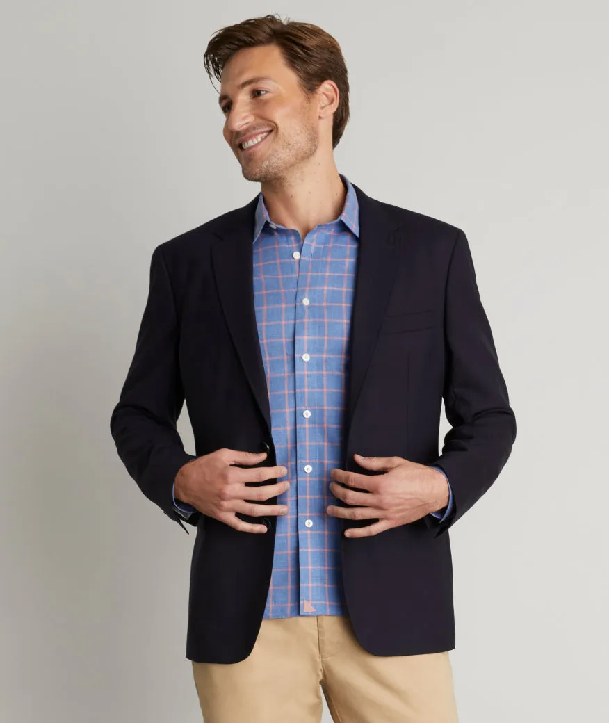 Wrinkle-Resistant Palazzo Sport Coat