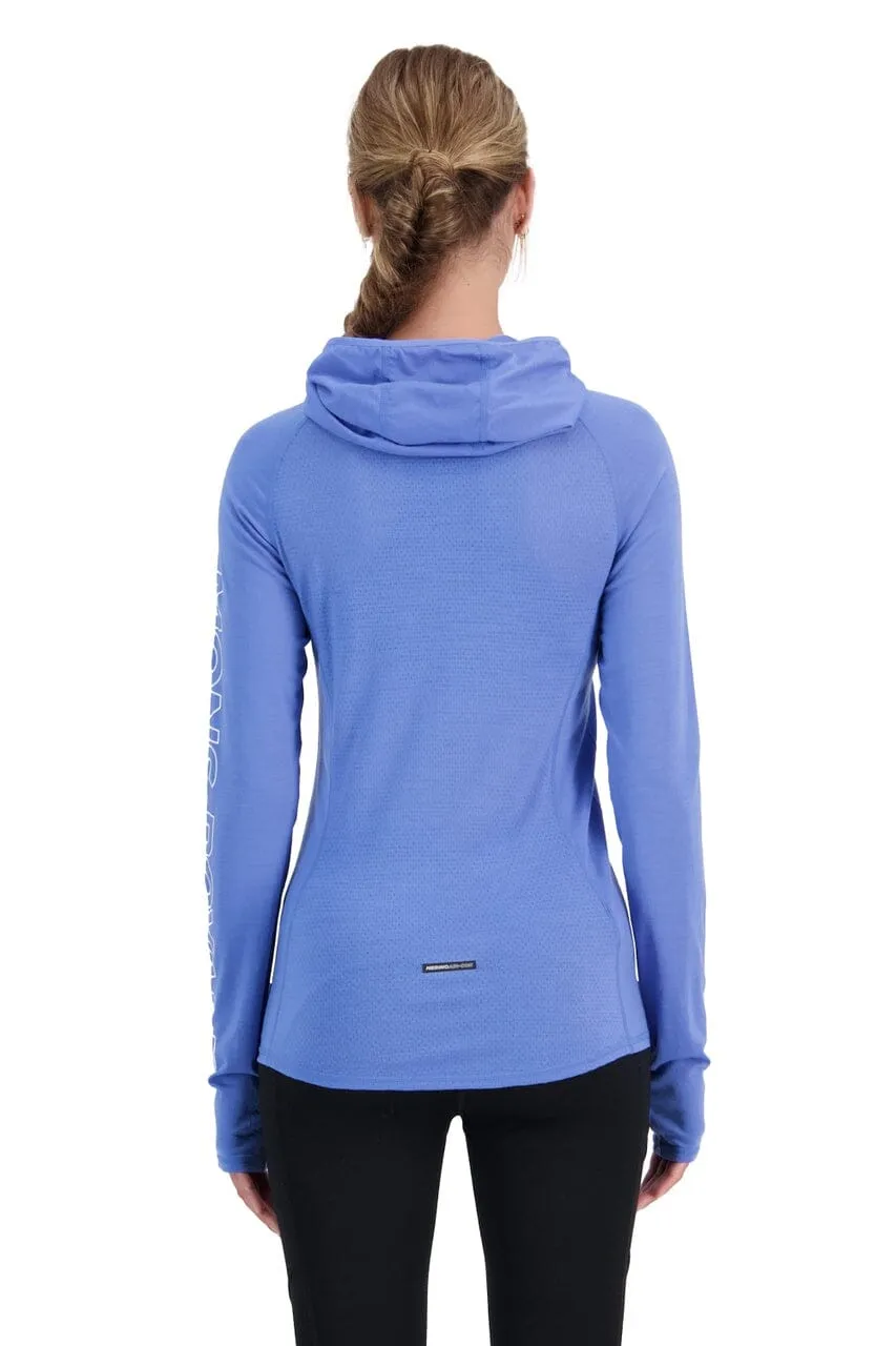 W's Bella Tech Hoodie - Mulesing-free Merino wool